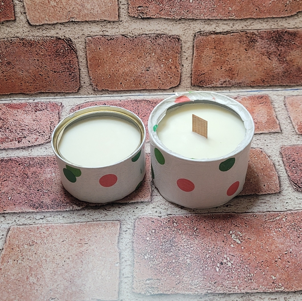 Organic Soy Wax Wood Wick Candle and Wax Melt Set